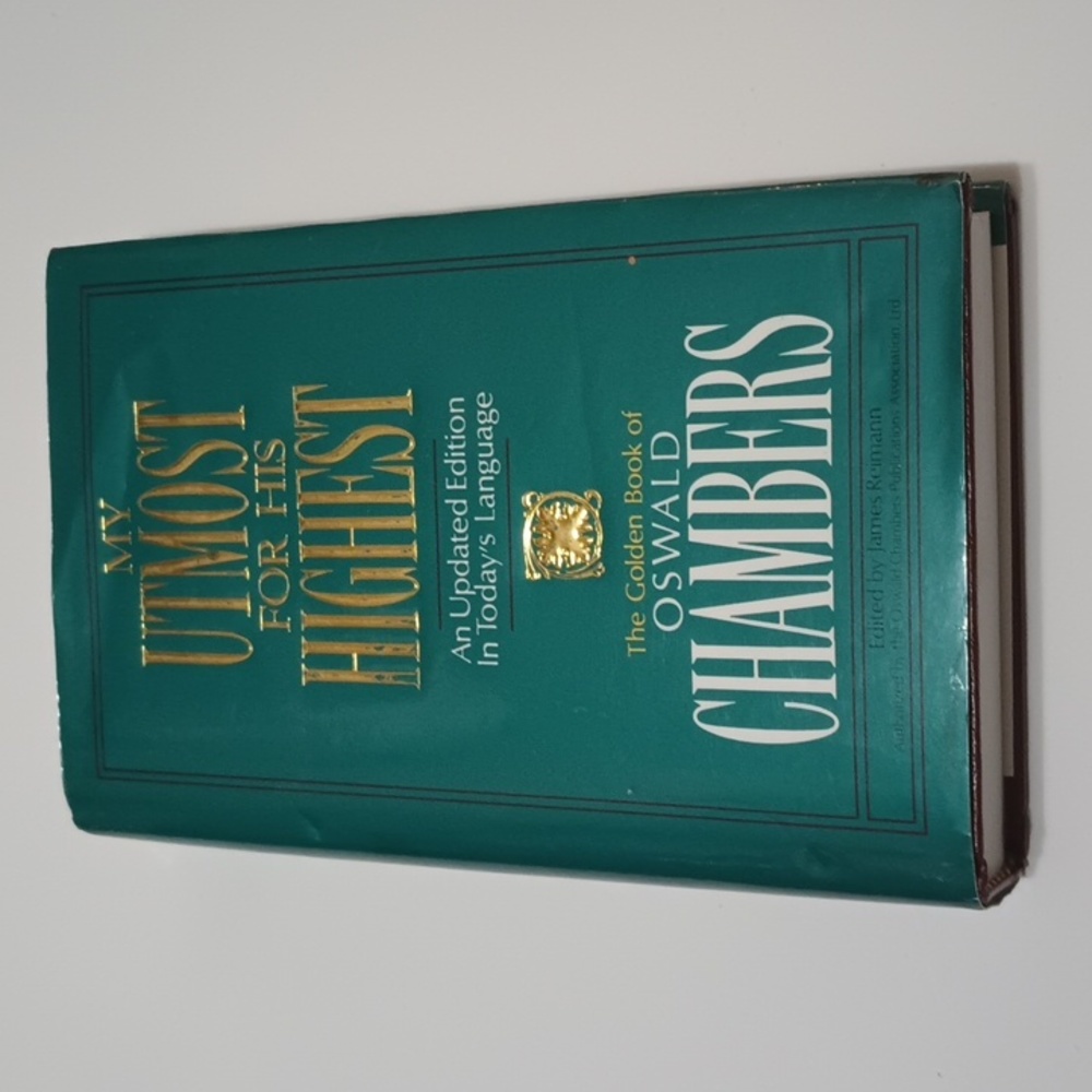 My Utmost For His Highest by Oswald Chambers Hardback Devotional Book